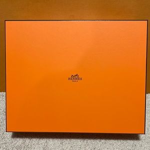Large Hermes Empty Shoe Box